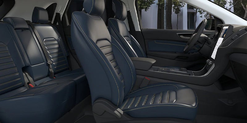 Interior of a Ford Edge.