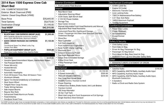 2014 RAM 1500 Express