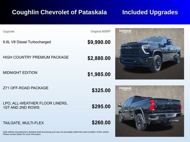 2025 Chevrolet Silverado 3500HD High Country