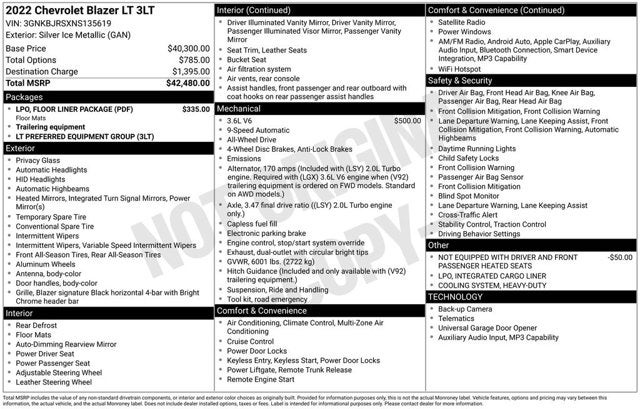 2022 Chevrolet Blazer LT