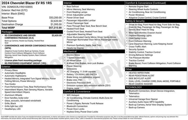 2024 Chevrolet Blazer EV eAWD RS