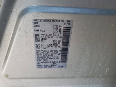 2014 Nissan Pathfinder SV