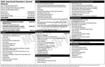 2023 Jeep Grand Cherokee L Summit