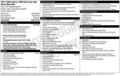 2011 GMC Sierra 1500 SLE