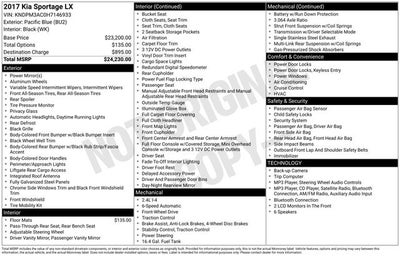 2017 Kia Sportage LX