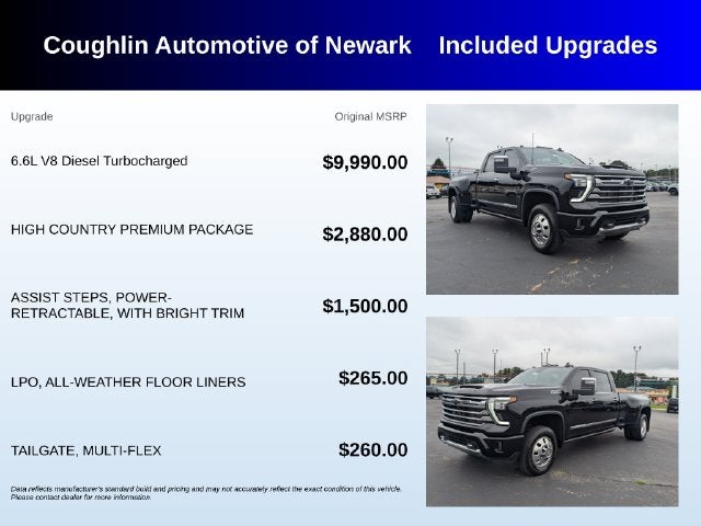 2025 Chevrolet Silverado 3500HD High Country
