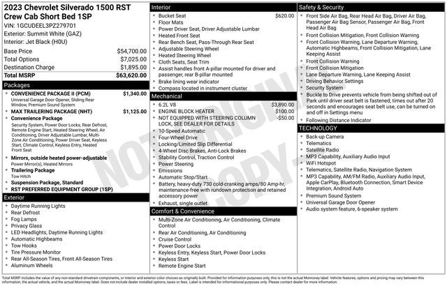 2023 Chevrolet Silverado 1500 RST