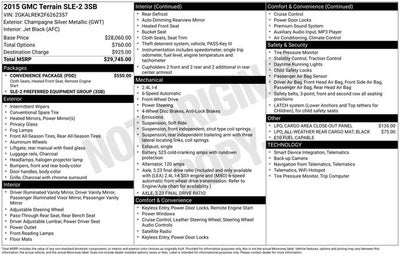 2015 GMC Terrain SLE