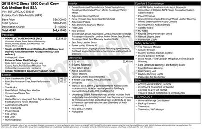 2018 GMC Sierra 1500 Denali