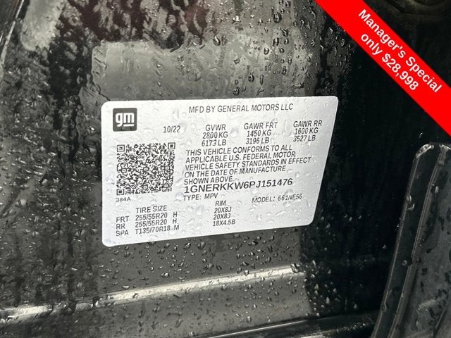 2023 Chevrolet Traverse Premier