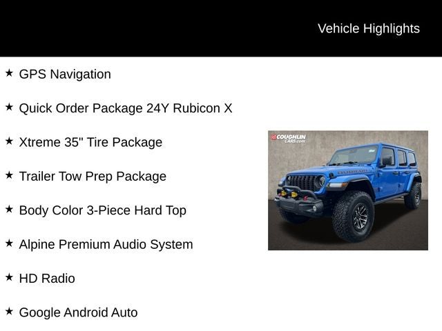 2024 Jeep Wrangler Rubicon X