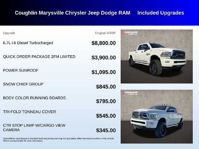 2018 RAM 2500 Laramie Longhorn