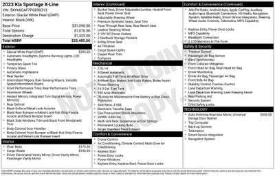 2023 Kia Sportage X-Line