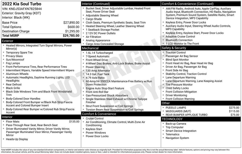 2022 Kia Soul Turbo