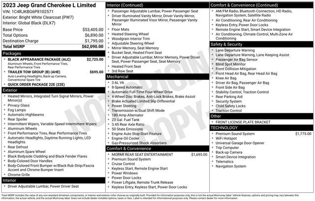 2023 Jeep Grand Cherokee L Limited
