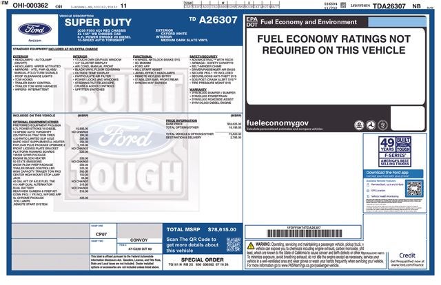 2026 Ford F-550SD XL DRW