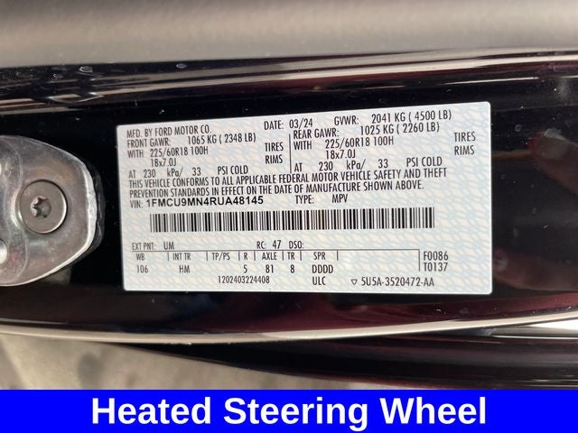 2024 Ford Escape ST-Line