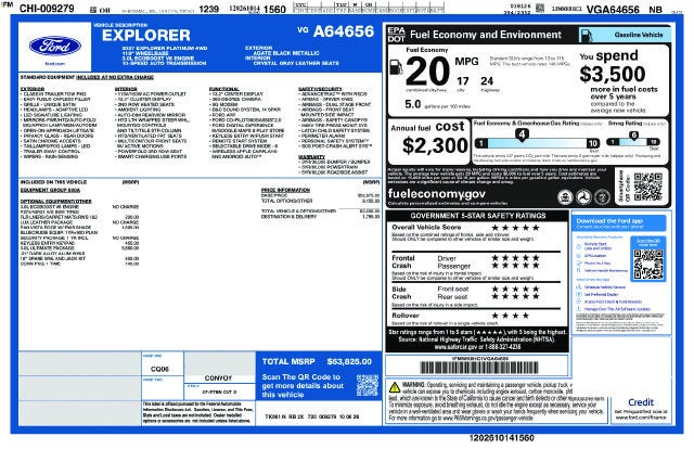 2027 Ford Explorer Platinum