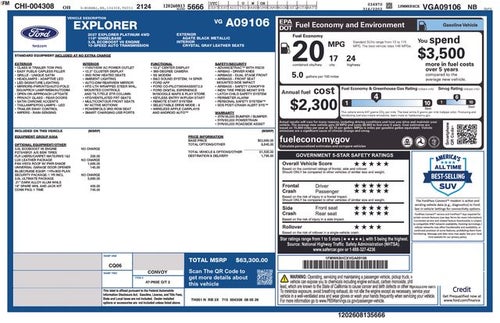 2027 Ford Explorer Platinum