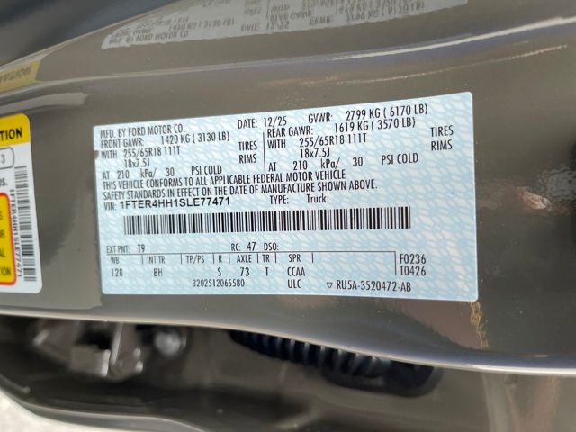 2025 Ford Ranger XLT