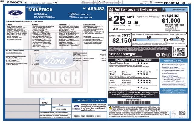 2024 Ford Maverick XLT