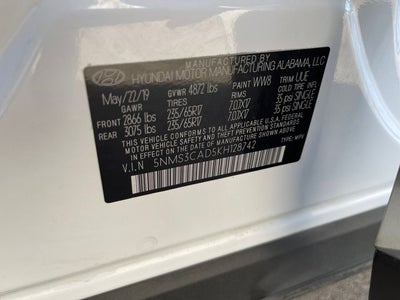 2019 Hyundai Santa Fe SEL