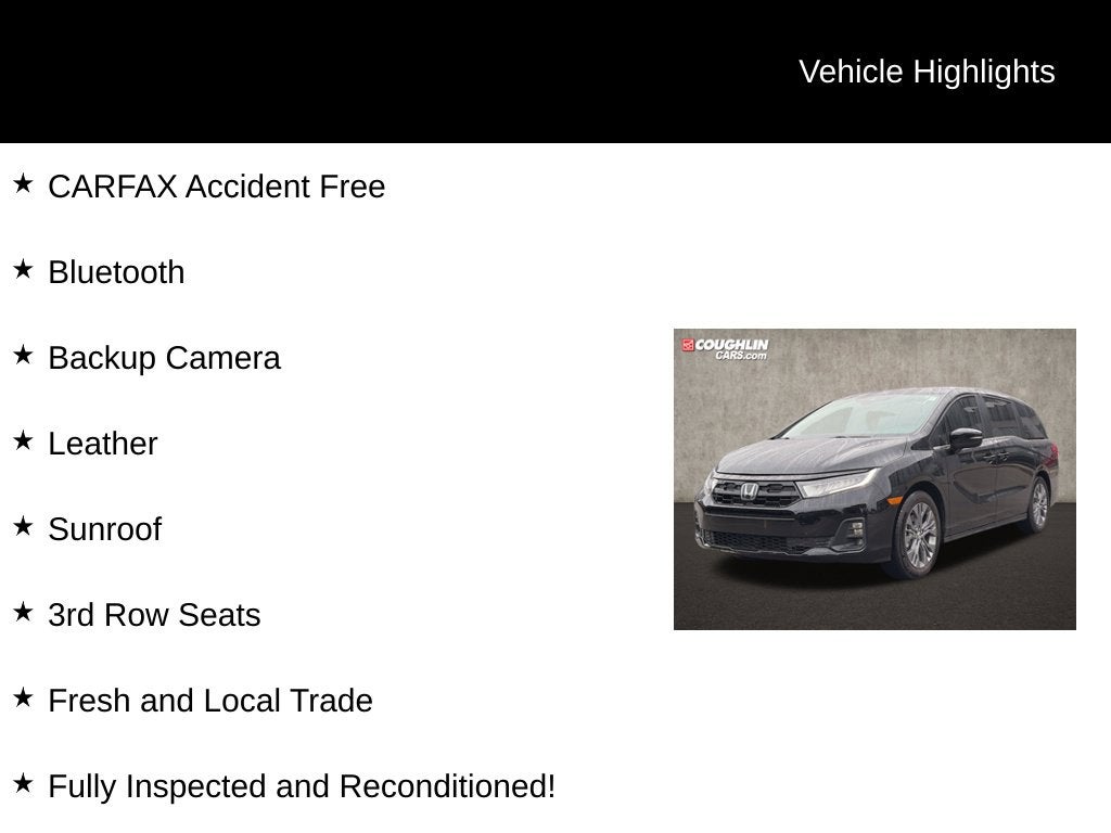 2025 Honda Odyssey Touring