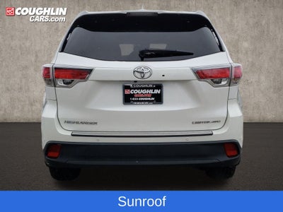 2015 Toyota Highlander Limited Platinum V6