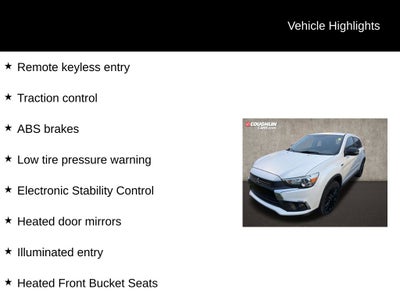 2017 Mitsubishi Outlander Sport Base