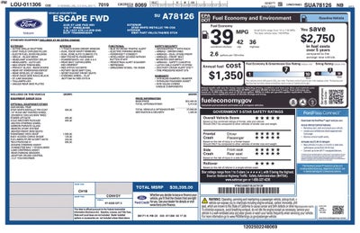 2025 Ford Escape Hybrid ST-Line Hybrid