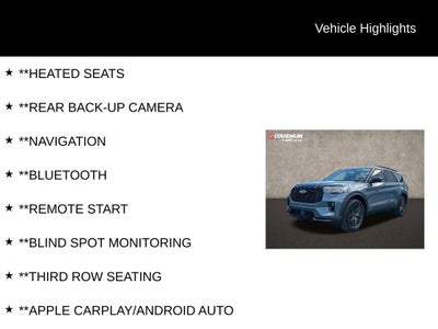 2026 Ford Explorer ST-Line 4WD