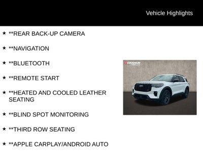 2026 Ford Explorer ST 4WD