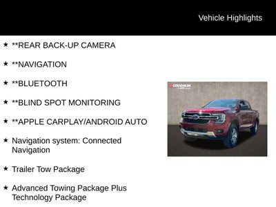 2025 Ford Ranger XLT 4X4