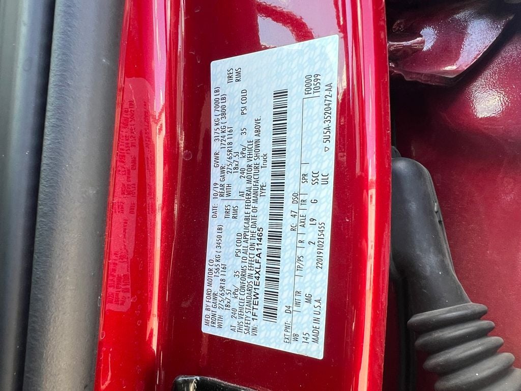 2020 Ford F-150 XLT FX4