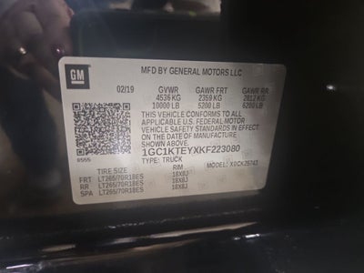 2019 Chevrolet Silverado 2500HD LTZ