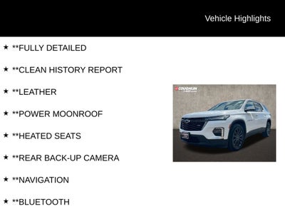 2022 Chevrolet Traverse RS