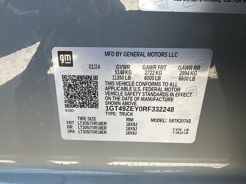 2024 GMC Sierra 2500HD AT4X