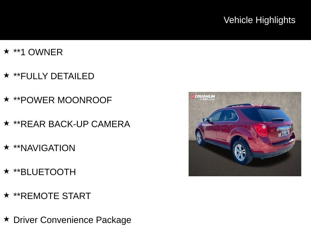 2014 Chevrolet Equinox LT 1LT