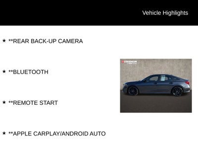 2023 Honda Civic Sport