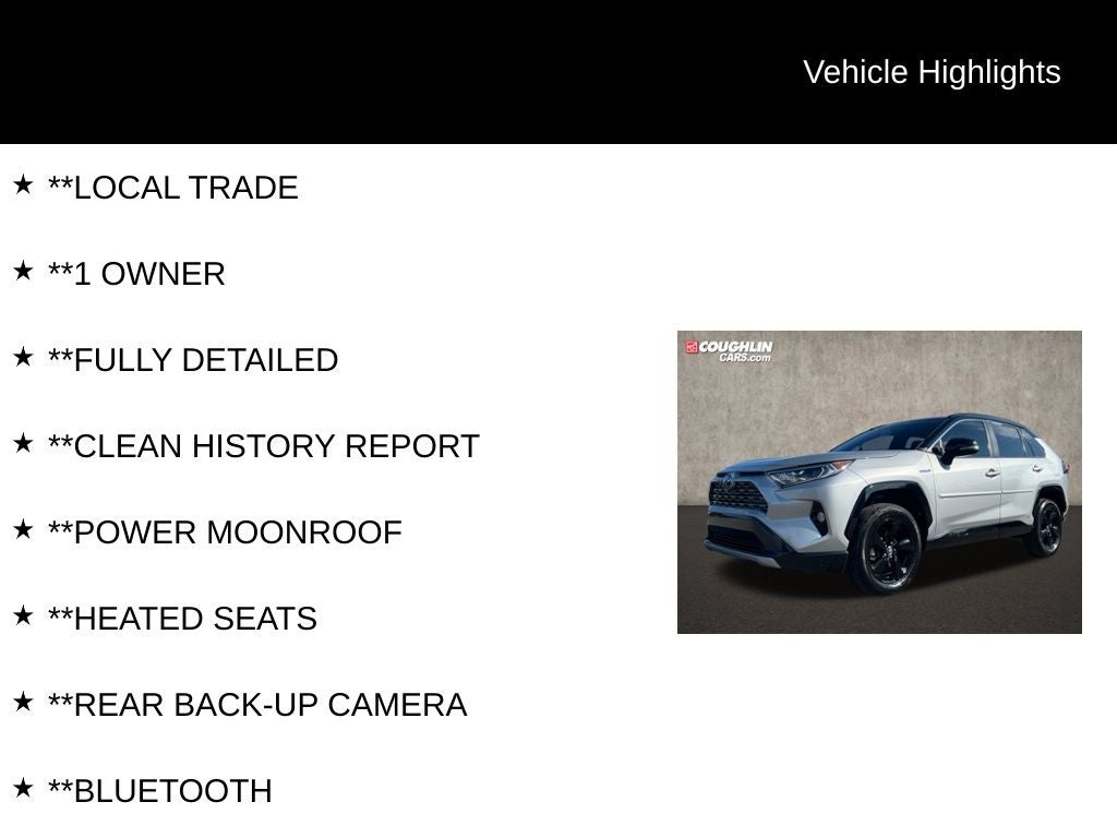 2021 Toyota RAV4 Hybrid XSE
