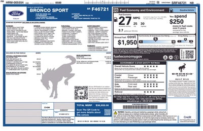 2025 Ford Bronco Sport Big Bend 4WD