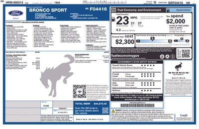 2025 Ford Bronco Sport Badlands 4WD