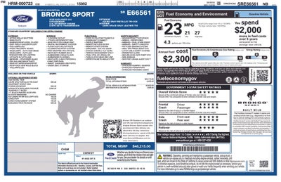 2025 Ford Bronco Sport Badlands 4WD