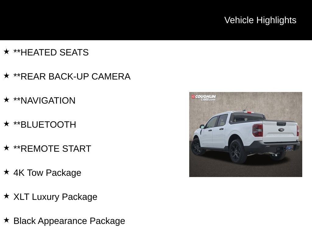 2025 Ford Maverick XLT AWD