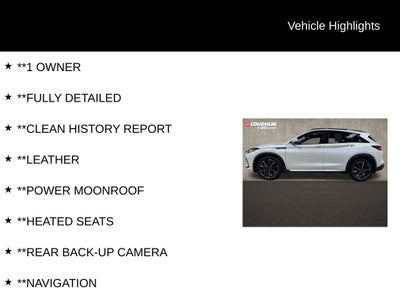 2023 INFINITI QX50 SPORT