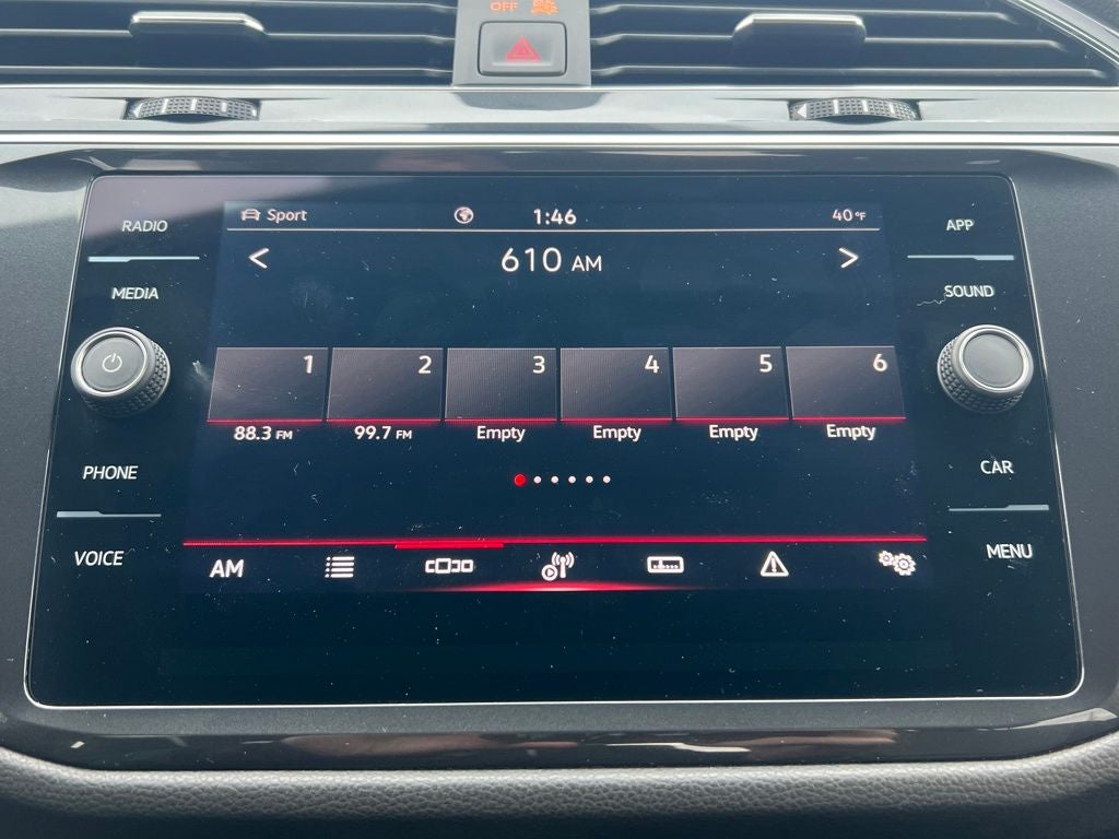 2023 Volkswagen Tiguan 2.0T SE R-Line Black