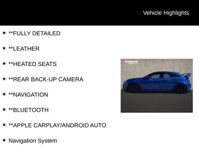 2017 Honda Civic Type R Touring