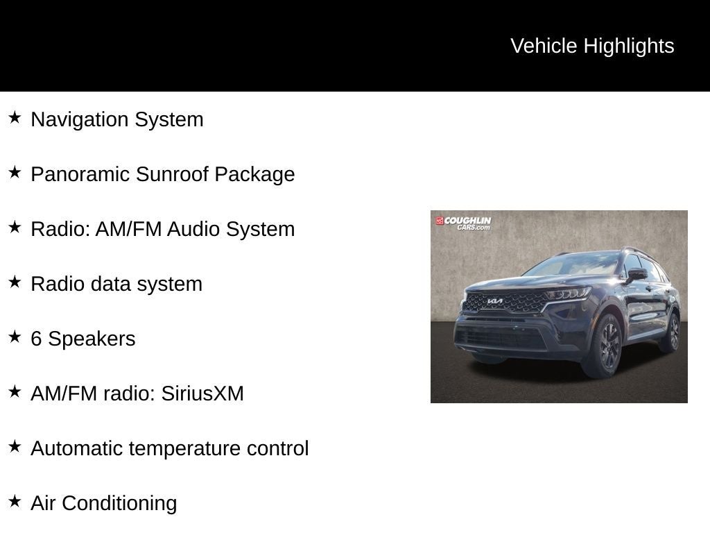2022 Kia Sorento X-Line S