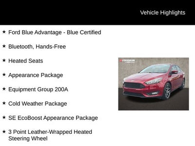 2017 Ford Focus SE