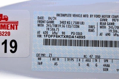 2024 Ford F-600SD XL